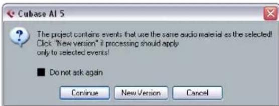 STEINBERG Cubase AI 5 - Audio processing - 1