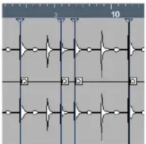 STEINBERG Cubase AI 5 - Match-quantizing audio - 1