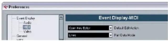 STEINBERG Cubase AI 5 - Opening a MIDI editor - 1