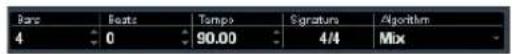STEINBERG Cubase LE 5 - The toolbar - 2