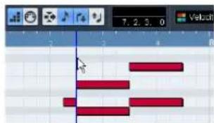 STEINBERG Cubase LE 5 - Step input - 2