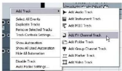 STEINBERG Cubase LE 5 - Handling tracks - 1