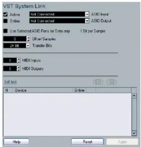 STEINBERG Cubase LE 5 - Activating VST System Link - 1