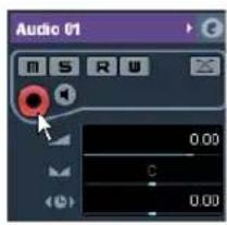 STEINBERG Cubase LE 5 - Record-enabling tracks - 1