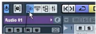 STEINBERG Cubase LE 5 - Selecting an input bus for a track - 1