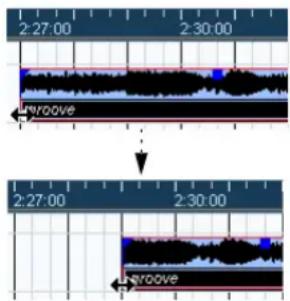 STEINBERG Cubase LE 5 - Resizing events - 2