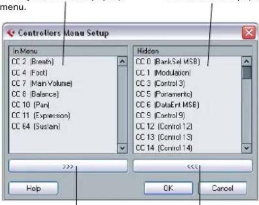STEINBERG Cubase LE 5 - Selecting the event type - 2