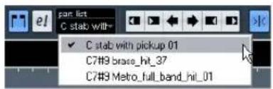 STEINBERG Cubase LE 5 - Handling several parts - 1