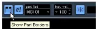 STEINBERG Cubase LE 5 - Handling several parts - 3