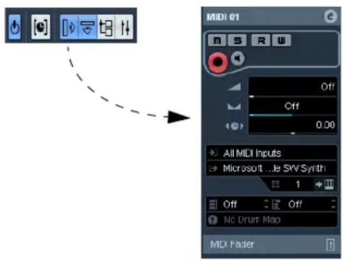 STEINBERG Cubase LE 5 - The Inspector – General handling - 1