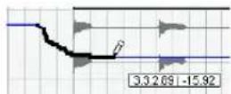 STEINBERG Cubase LE 5 - Drawing automation events - 2