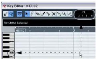 STEINBERG Cubase LE 5 - Drawing notes with the Pencil tool - 1