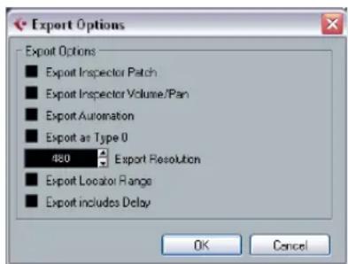 STEINBERG Cubase LE 5 - Exporting MIDI files - 1
