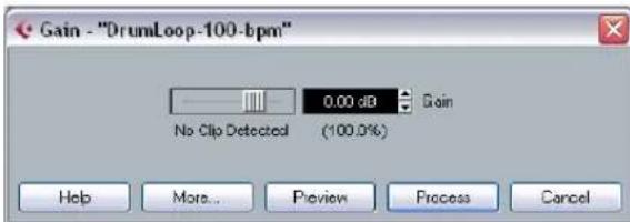 STEINBERG Cubase LE 5 - Gain - 1