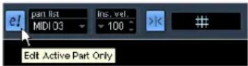 STEINBERG Cubase LE 5 - Handling several parts - 2