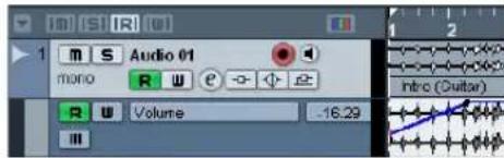STEINBERG Cubase LE 5 - Creating automation data - 1