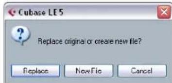 STEINBERG Cubase LE 5 - Freeze Edits - 1