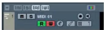 STEINBERG Cubase LE 5 - Enabling and disabling the writing of automation data - 4