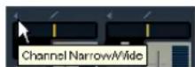 STEINBERG Cubase LE 5 - Setting the width of channel strips - 1