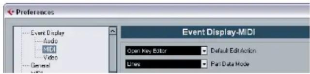 STEINBERG Cubase LE 5 - Opening a MIDI editor - 1
