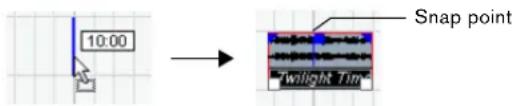 STEINBERG Cubase LE 5 - Using drag and drop - 1