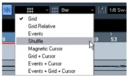 STEINBERG Cubase LE 5 - The Snap function - 2