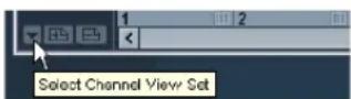 STEINBERG Cubase LE 5 - Channel view sets - 1