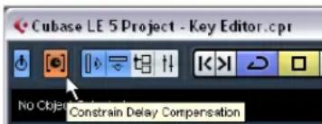 STEINBERG Cubase LE 5 - Constrain Delay Compensation - 1