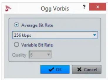 STEINBERG Wavelab LE 9 - Ogg Vorbis Dialog - 1