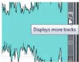 STEINBERG Wavelab LE 9 - Displaying More or Less Tracks - 1