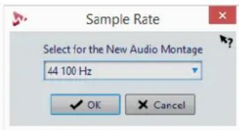 STEINBERG Wavelab LE 9 - Audio Montage Properties - 1