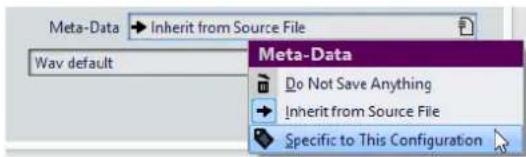 STEINBERG Wavelab LE 9 - Meta-Data - 3