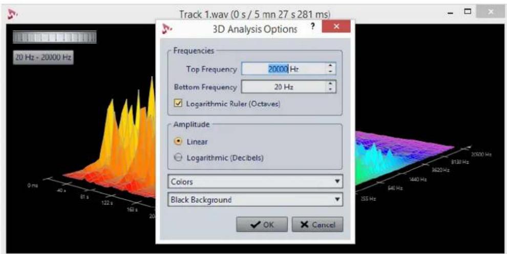 STEINBERG Wavelab LE 9 - 3D Analysis Options - 1