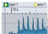 STEINBERG Wavelab LE 9 - Selecting Markers - 1