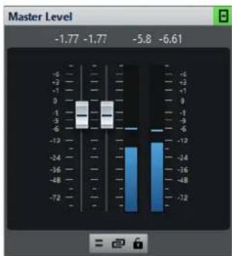 STEINBERG Wavelab LE 9 - Master Level Pane - 1