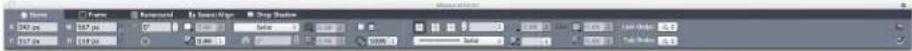 QUARK XPress 10.1 - Measurements palette - Mac OS X - 1