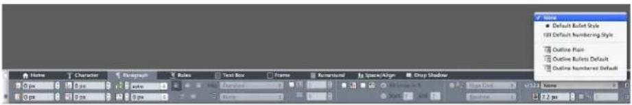 QUARK XPress 10.1 - Bullets and numbering - 1