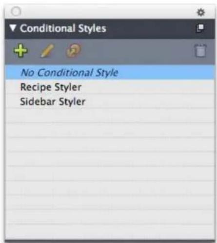 QUARK XPress 10.1 - Applying a conditional style - 1