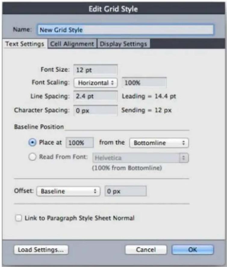 QUARK XPress 10.1 - Loading grid settings - 2