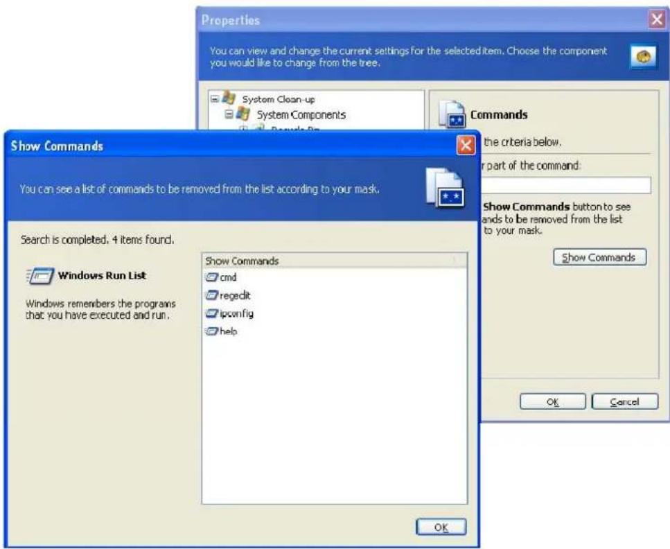 ACRONIS True Image Home 11.0 - "Commands" setting - 1