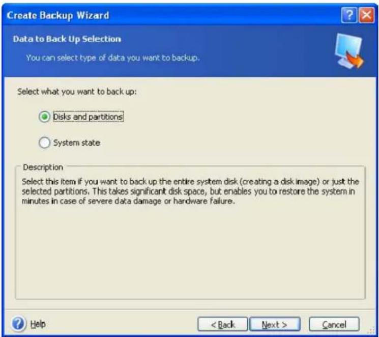 ACRONIS True Image Home 11.0 - My Computer backup - 1