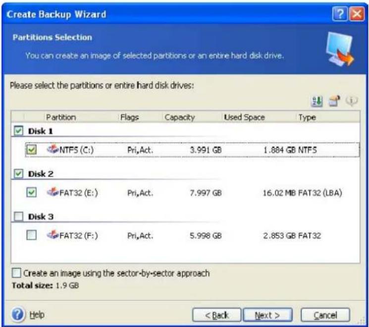 ACRONIS True Image Home 11.0 - My Computer backup - 2