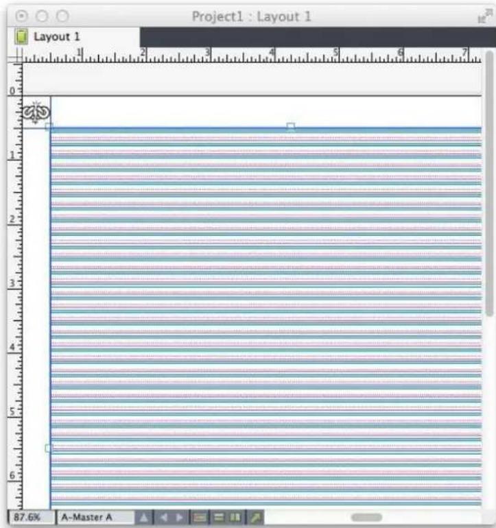 QUARK XPress 10.2 - Master page grids and text box grids - 1