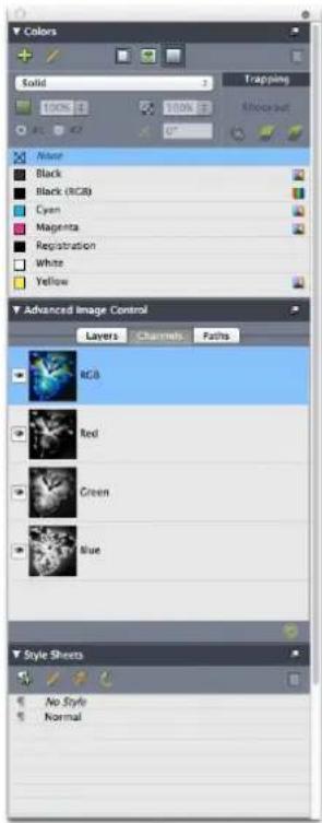 QUARK XPress 10.2 - Using palette groups - 1