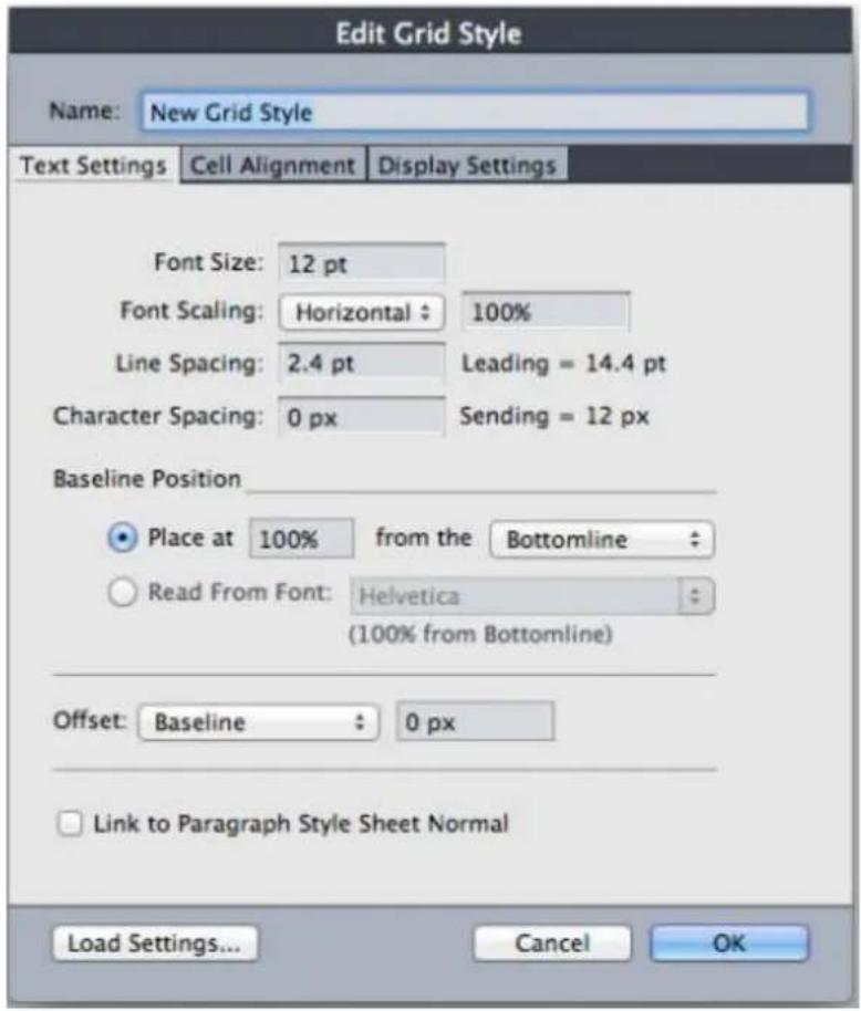 QUARK XPress 10.2 - Loading grid settings - 2