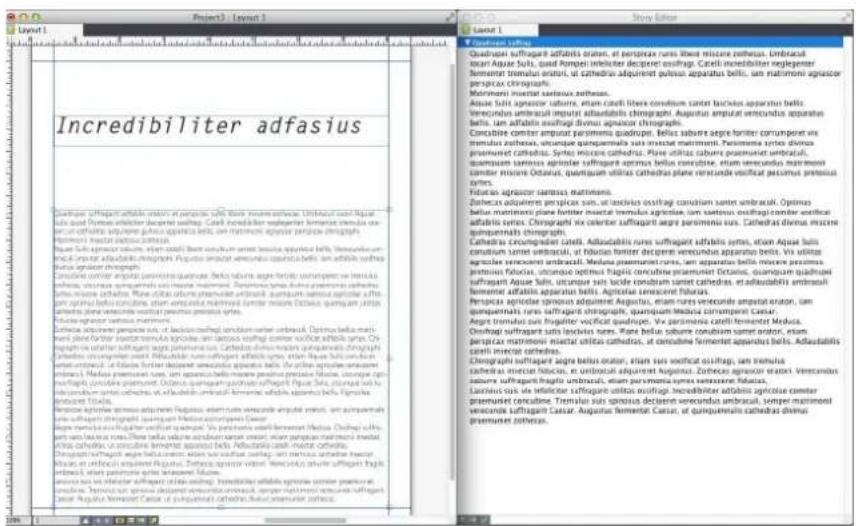 QUARK XPress 10.2 - Using Story Editor view - 1