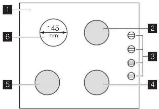 1 6 145 mm 2 3 4 5