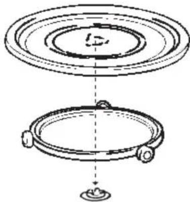 ZANUSSI ZMC19M - Turntable Installation - 1