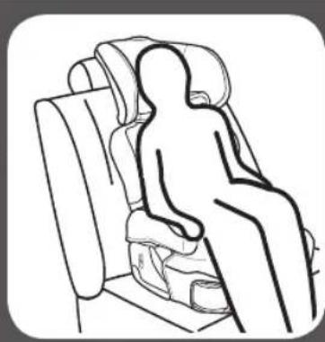 GRACO TurboBooster - 4-A Asegurar al niño en el asiento para niños con respaldo - 1