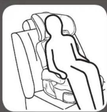GRACO TurboBooster - Place the Booster Seat Forward-Facing in the Back Seat of Vehicle - 5